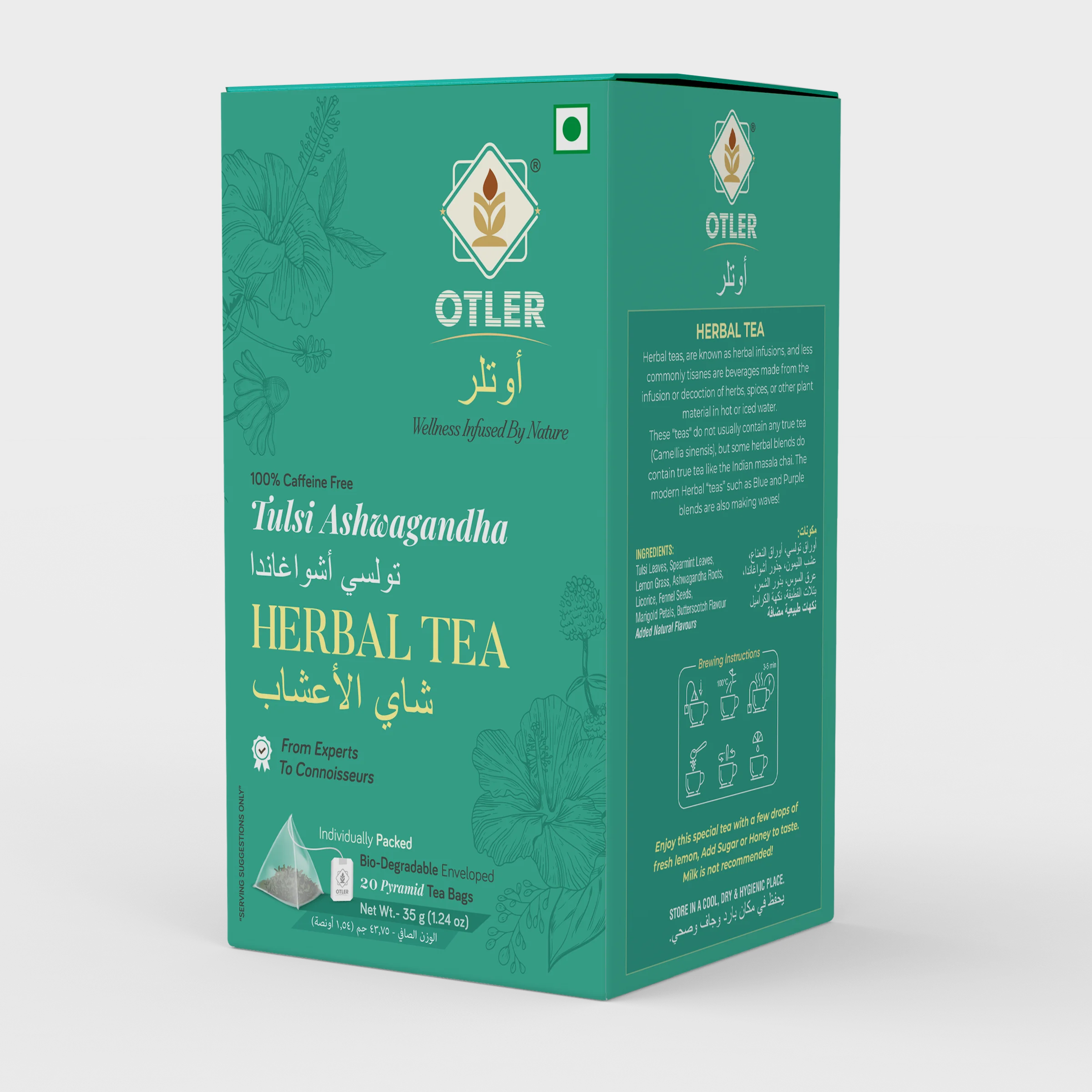 Tulsi Ashwagandha 20 Tea Bags